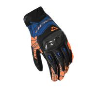 §Guantes de Moto Macna Rocco Naranja-Azul§