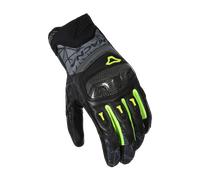 Macna Rocco Guantes de moto, negro-amarillo, tamaño S para Hombres
