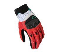 Macna Rocco Guantes de moto, negro-rojo, tamaño S para Hombres