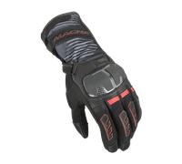 Macna Tempo 2.0 Guantes de moto, negro-rojo, tamaño M para Hombres