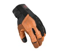 Macna Ulmex Guantes de moto perforados, negro-marrón, tamaño XL para Hombres