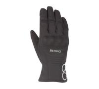 Bering Tivano Guantes de moto impermeables para mujer, negro, tamaño S