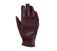 Bering Guantes de moto Trend impermeables para mujer Púrpura XL