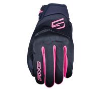 §Guantes de Moto Mujer Five Globe Evo Negro-Rosa§