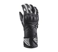 Ixon Thund Guantes de moto para mujer, negro-blanco, tamaño L
