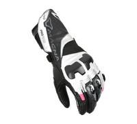 Macna Protego, guantes mujer XXL female Blanco/Fucsia/Negro