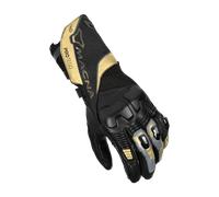 Macna Protego Guantes de moto para mujer, negro-oro, tamaño M
