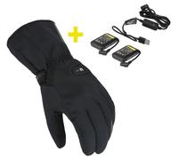Guantes de moto Mujer Macna Unite RTX 2.0 kit Calefacción electrónica Black