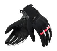 Revit Mosca 2 Guantes de moto para mujer, negro-rosa, tamaño XL