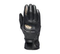 Ixon Rs Shine 2 Guantes de las mujeres, negro-oro, tamaño XL