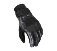 Macna Crew RTX Guantes de motocicleta para damas, negro-gris, tamaño L para Mujer