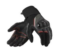 Revit Combustion Guantes de moto, negro-gris, tamaño S para Hombres