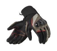 Revit Combustion Guantes de moto, negro-marrón, tamaño XL para Hombres