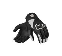 Revit Kinetic 2 Guantes de moto, negro-blanco, tamaño S para Hombres