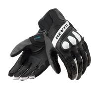 Revit Ritmo Guantes de moto, negro/gris, Talla XL