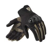 Revit Speedart Air Guantes de motocicleta, negro/arena, Talla 2XL