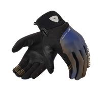 Revit Surge Blue Camo Guantes de moto, negro/camuflaje, Talla 3XL