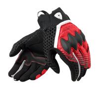 Revit Veloz Guantes de moto, negro-rojo, tamaño 2XL para Hombres