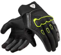 Guantes de moto Revit Hyperspeed 3, blanco y negro, L