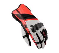 Revit RSR 5 Guantes de moto, blanco/rojo, Talla 2XL