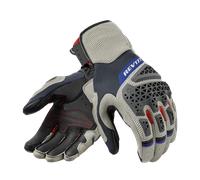 Guantes de Moto REV'IT! Sand 5 Plateado/RojoS Plateado,Rojo