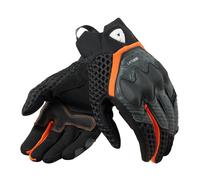 Guantes de moto Revit Veloz negro-naranja M