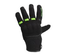Richa Scope Guantes de moto, negro-verde, tamaño 3XL