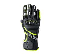 RST Fulcrum Guantes de motocicleta, negro-amarillo, tamaño L para Hombres