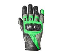 RST Stunt III Guantes de moto, negro/verde, Talla S