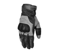 Rusty Stitches Conner Motorrad Handschuhe, negro-gris, tamaño S para Hombres