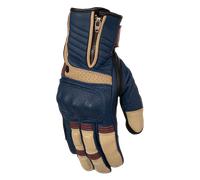 §Guantes de Moto Rusty Stitches Simon Azul-Beige§
