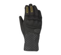 Segura Natcho Guantes de moto de invierno impermeables, negro-amarillo, tamaño S para Hombres
