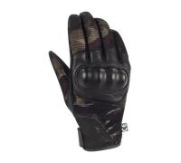 Segura Tobago Guantes de moto, negro-verde-multicolor, tamaño M L para Hombres