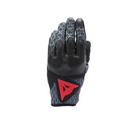 Dainese - Air-Maze Unisex Gloves, Guantes de Moto de Verano, Tejido de Malla, Protectores de Nudillos, Pantalla Táctil, para Hombres y Mujeres, Negro/Gris Hierro, M