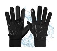 Guantes De Motocicleta | 1 Par Resistente A La Lluvia Impermeable,Guantes De Ciclismo En Carretera Para Exteriores,Para Mujeres Adolescentes Ciclistas Niños Urbano Carretera Montaña Desplazamiento Via