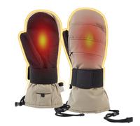 Guantes De Motocicleta De Invierno,Manoplas Táctiles Impermeables al Viento | Con Protector De Muñeca Y Forro Polar Para Ciclismo - Para Hombres En Invierno, Motocicleta, Esquí, Clima Frío, Nieve, Act