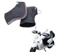 Guantes de motocicleta de invierno para manillar con material Oxford impermeable y resistente al viento con forro polar para mantener las manos calientes y protegidas