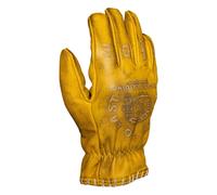 Guantes de motocicleta John Doe Coyote amarillo gris