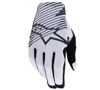 Guantes de motocross Alpinestars Radar Pro blancos 2XL