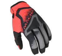 Macna Backyard-1 Guantes de motocross, negro/rojo, Talla XL
