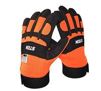Guantes de motosierra Stein Forestry con protección para la mano izquierda (talla 9)