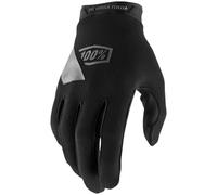 Guantes De Mujer X-Large Ridecamp Negros De Dedos Completos 100 Por Ciento