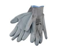 Guantes de nailon EXTOL PREMIUM, semi-recubiertos de nitrilo, talla L/10"