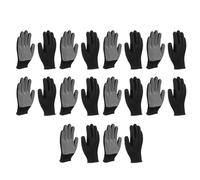 Guantes de nailon que mejoran la precisión Flujos de aire cómodos Uso prolongado Con superficies de puntos para un agarre seguro en ensamblaje de dispositivos electrónicos Guantes punteados Jardinería