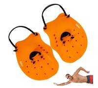 Guantes de natación ajustables de silicona palmeados para adultos con agujeros de , ayudas reutilizables para entrenamiento