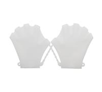 Guantes de natación con malla - Equipo de entrenamiento de remo de silicona, equipo acuático antideslizante, dispositivo de ejercicio impermeable, constructor de fuerza de mano | Guantes de apoyo para