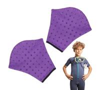 Guantes de natación - Guantes de natación de malla para entrenamiento | Guantes de entrenamiento de neopreno con correa de muñeca | Accesorios de natación resistentes para hombres, mujeres y niños