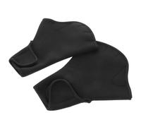 Guantes de Natación Paletas, Neopreno y Tela, Unisex, Negros