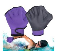 Guantes de natación palmeados - Guantes acuáticos | Guantess Neopreno, Manoplas de Goma para Entrenamiento de natación, Equipo de Buceo Que no se decolora para Ayudar a la Paleta Resistente a la par