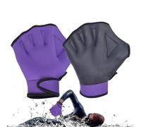 Guantes de natación palmeados - Guantes acuáticos | Guantess Neopreno, Manoplas de Goma para Entrenamiento de natación, Equipo de Buceo Que no se decolora para Ayudar a la Paleta Resistente a la par